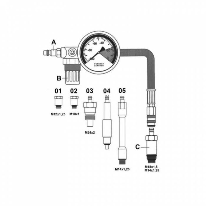 Tester compresie motor benzina si diesel [2]