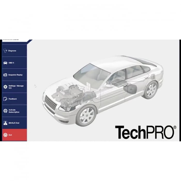 Tester diagnoza auto MAHLE TechPRO, tester auto avansat si multifuncțional, cu opțiune de a rescrie codurile și de a adapta actuatoarele. [2]
