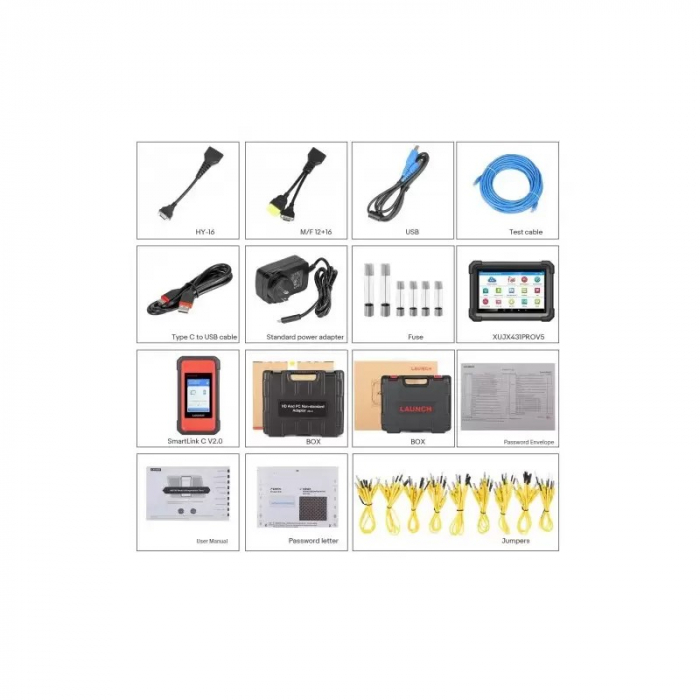 Tester diagnoza Launch X431 PRO3S+ 12V & 24V, versiunea completa [5]