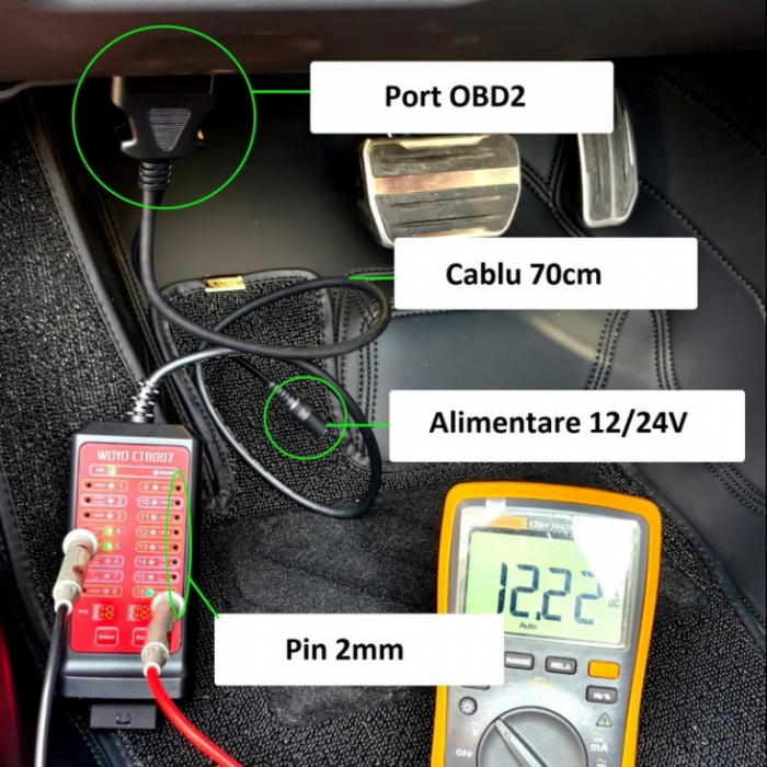 Tester mufa diagnoza OBD 2 [5]