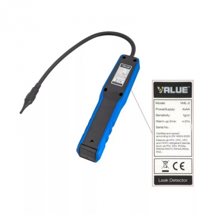 Tester profesional pentru scurgeri freon [4]