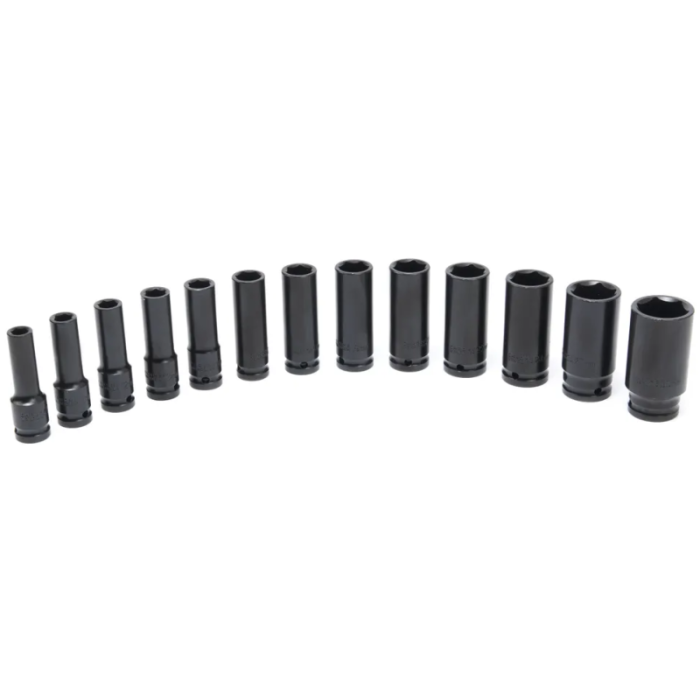 Trusa  cu 13 tubulare lungi de impact 10-30mm , 1/2" [2]