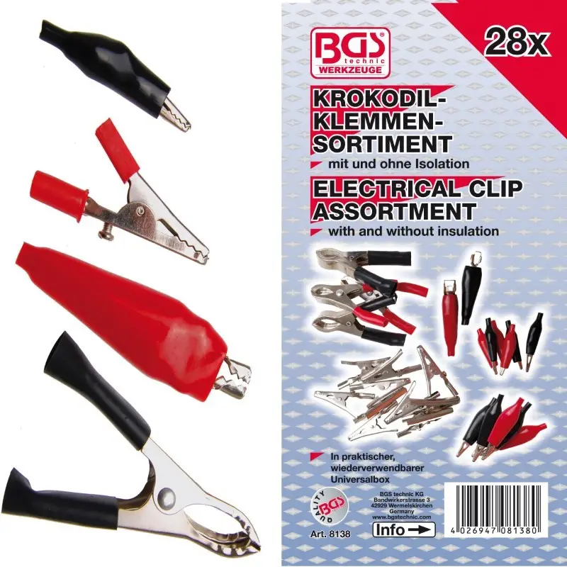 Trusa cu diferite cleme electrice, 28 buc [2]