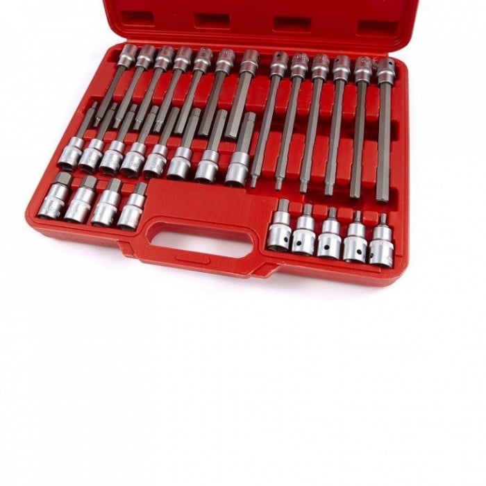 Trusa cu imbusuri HEXAGONALE 1/2" , 30 buc [2]