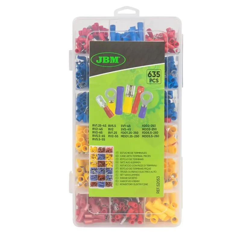 Trusa cu papuci electrici auto cu 18 modele, 635 buc. [4]