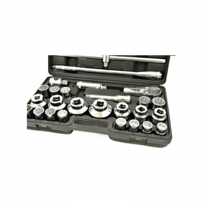 Trusa cu tubulare bihexagonale 3/4" si 1", 21-65mm [2]