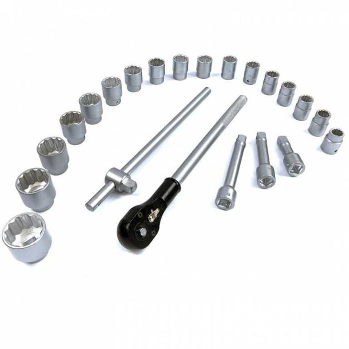 Trusa cu tubulare bihexagonale 3/4", 22 buc [3]