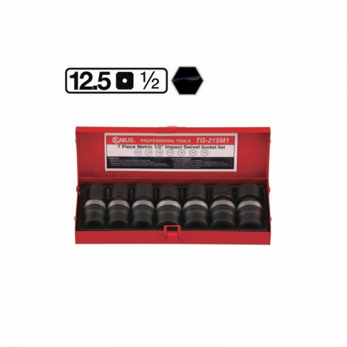 Trusa cu tubulare cardanice de impact 1/2" [2]