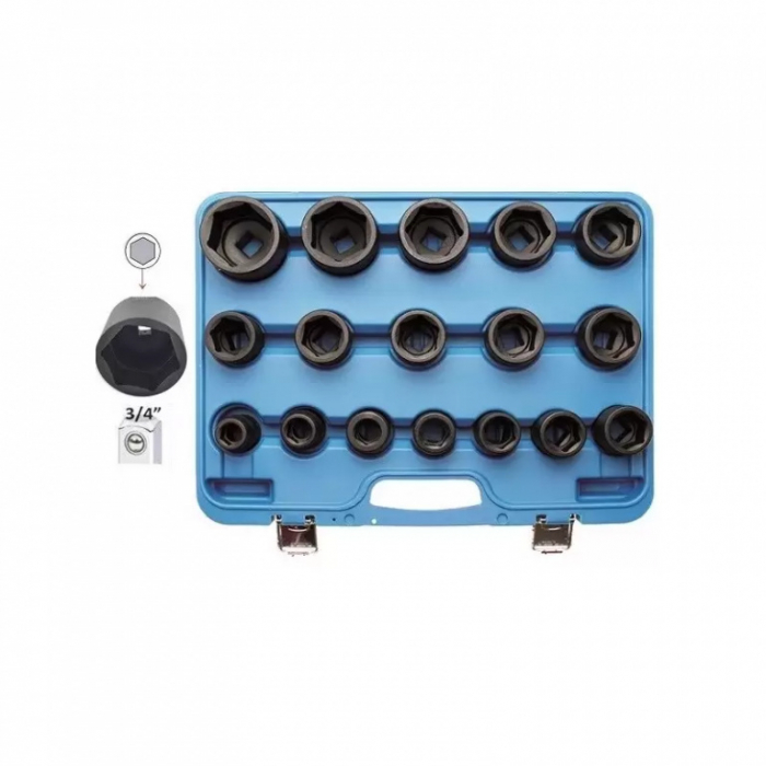 Trusa cu tubulare de impact 3/4" (20 mm) [2]