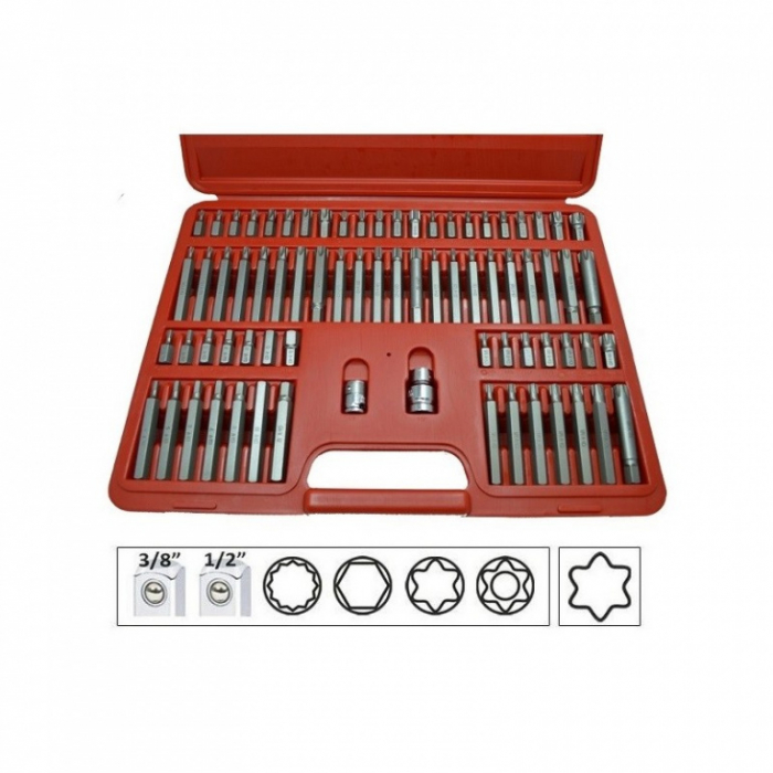 Trusa de imbusuri Hex-M.uri-Ribe-Torx profesionala 74 buc [2]