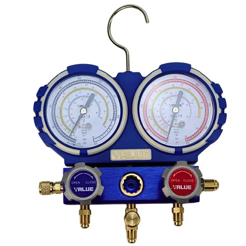 Trusa manometre VALUE VMG-2-R32 pentru aer condiționat și refrigerare [3]