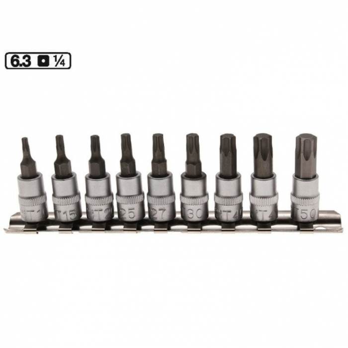 Trusa / Set de imbus tip Torx T10-T50 , 1/4" [1]