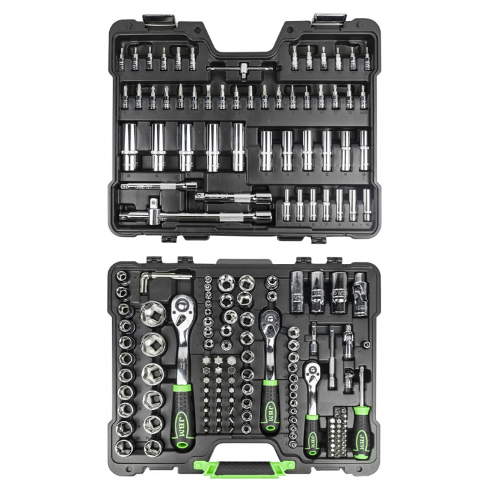 Trusa / Set tubulare 1/4"-3/8"1/2", 179 piese [3]
