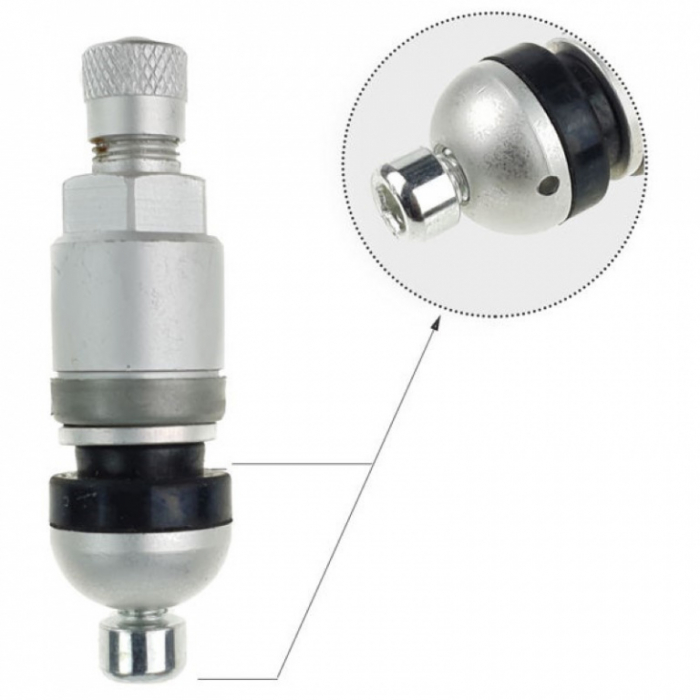Valva TPMS pentru senzor OEM TRW, HUF/BERU - Gen 1 RDV001 [2]