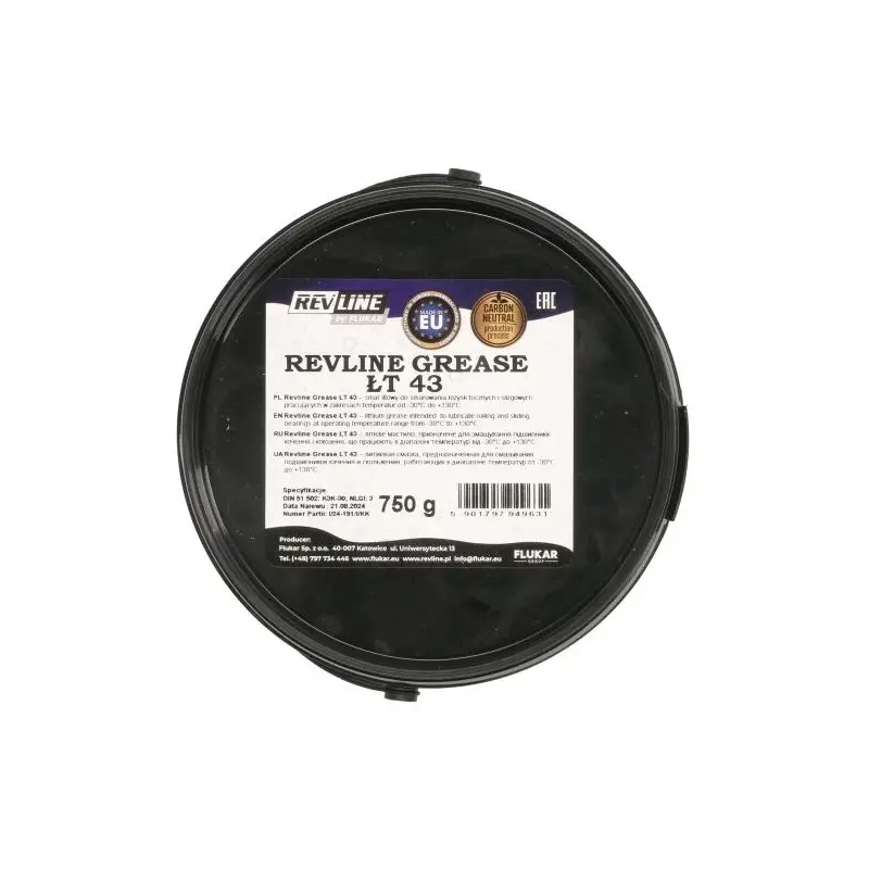 Vaselina pe baza de uleiuri minerale si litiu Revline, 750gr [2]