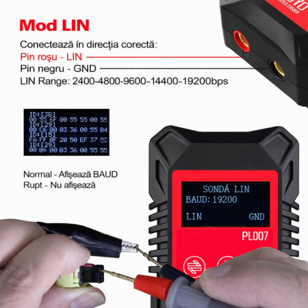 Tester semnale retea Auto CAN/LIN [4]