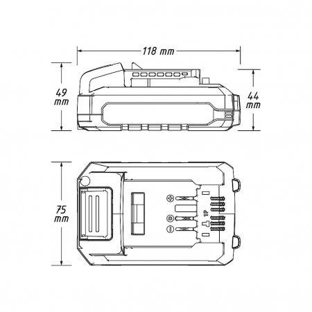 Acumulator Li-ion18V, 2.5Ah [2]