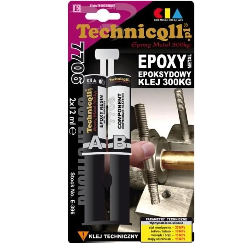 Etansare, lipire - Adeziv pentru piese metalice, 24 ml