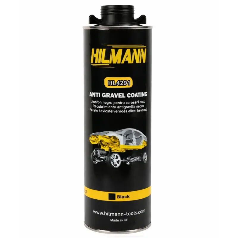 Consumabile service auto - Antifon negru pentru caroserii auto, 1000 ml, protecție anticorozivă