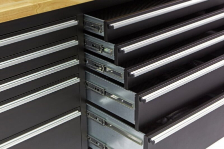 Banc de lucru cu blat din lemn masiv, 182 cm - HBM [7]