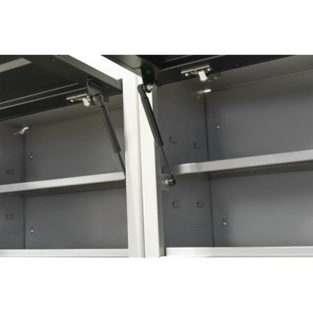 Banc de lucru metalic modular 405 x 204 x 51 cm, 16 piese - HBM [8]