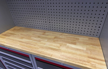 Banc de lucru metalic modular 9 piese, 263 x 51 x 204 cm - HBM [9]