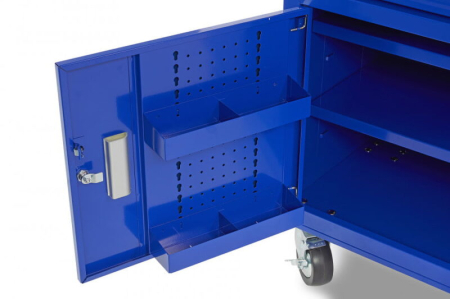 Banc de lucru mobil tip carucior 117 cm cu blat de lucru din lemn - HBM [7]