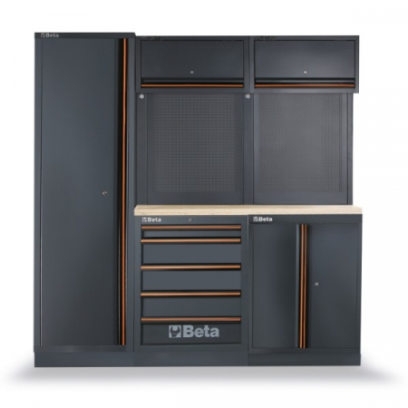 Echipamente service auto - Banc de lucru modular pentru atelier, model C45PRO 2.0 BW