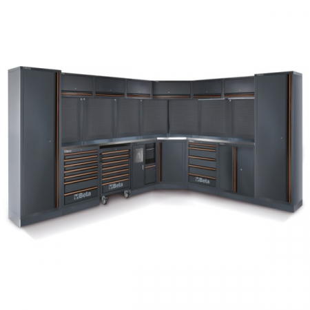 Echipamente service auto - Banc de lucru modular pentru atelier, model C45PRO 2.0 DX