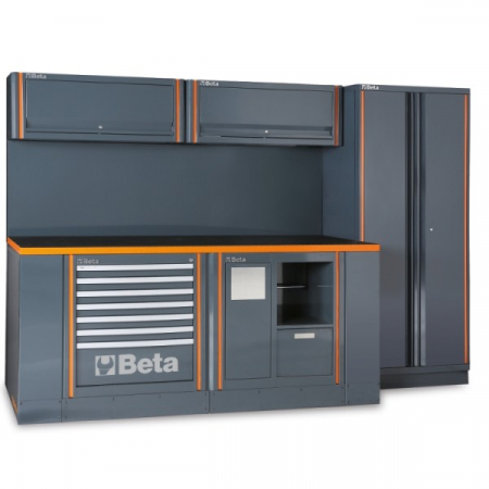 Echipamente service auto - Banc de lucru modular pentru garaj, model C55AB