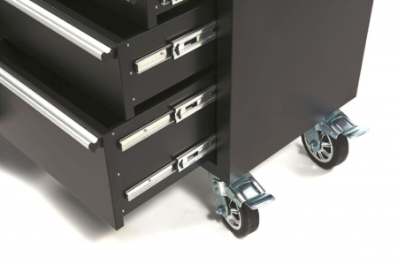 Banc mobil de scule cu blat din lemn masiv 182 cm - HBM [3]