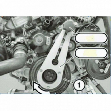 Blocaj de distributie pentru BMW N47, N57 [3]