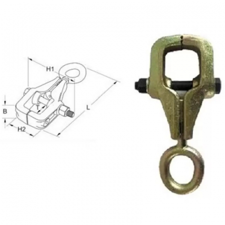 Clema de tractiune pentru elemente caroserii, 3T [1]