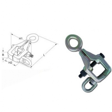 Clema pentru aparate si prese de redresat caroserii, 3T [1]