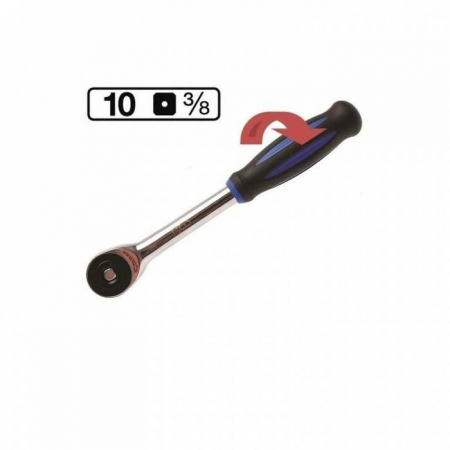 Clicheti - Clichet 3/8" cu maner rotativ, BGS