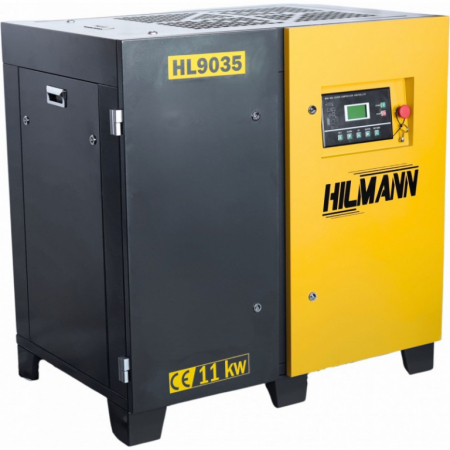 Compresoare - Compresor de aer cu surub HILMANN 11kw - 12 bar, 380V