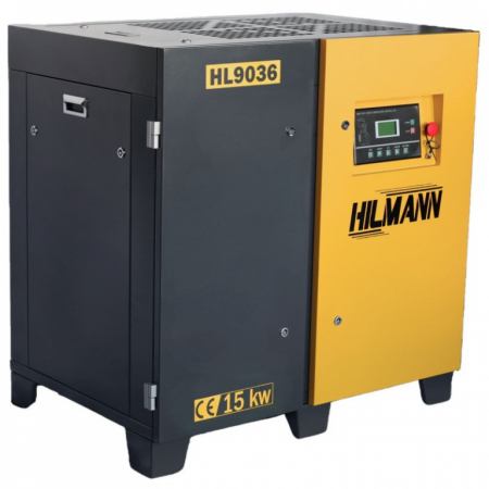 Compresoare - Compresor de aer cu surub HILMANN 15kw - 10 bar, 380V