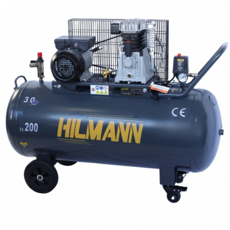 Compresoare - Compresor de aer 200 litri 2,2 kW bobinaj de cupru, 220V