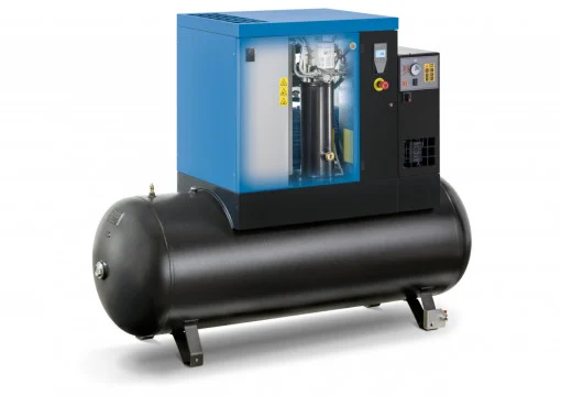 Noutati (new) - Compresor de aer profesional cu surub - 11 kW, 1416 L/min, 10 bari - 500 Litri