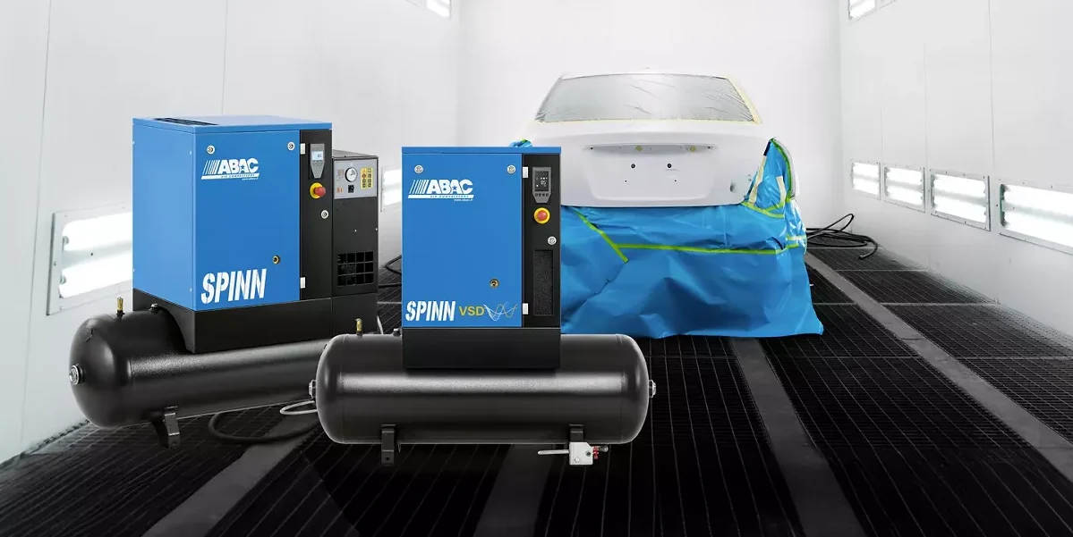 Compresor de aer profesional cu surub - 15 kW, 1680 L/min, 10 bari - 500 Litri [7]