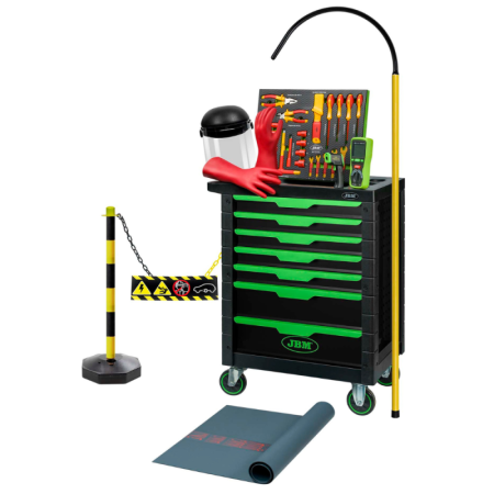 Noutati (new) - Dulap de scule echipat VDE pentru masini electrice si hibrid