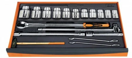 Dulap mobil cu 7 sertare, 614 scule camioane [2]