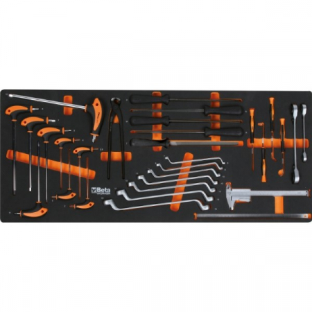 Dulap mobil cu 9 sertare EXTRA-LUNG 716 scule, Beta [2]