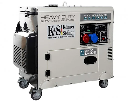 Generator de curent 7.5 kW diesel - Heavy Duty - insonorizat [1]