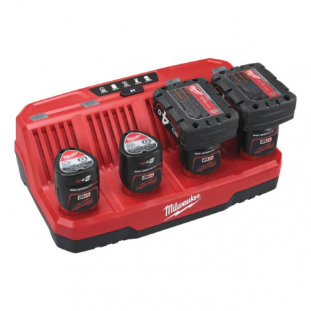 Încărcător Milwaukee M12 Multiport pentru acumulatori Li-Ion [1]