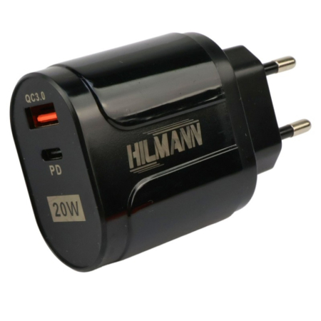 Incarcator rapid USB-A si USB-C, 20W