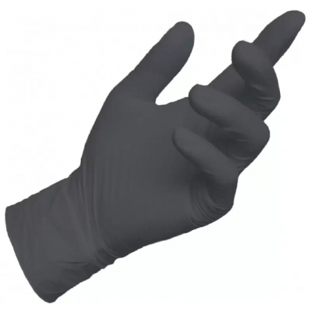 Produse - Manusi din nitril negre, set 100buc