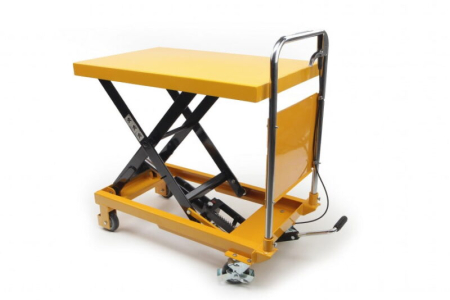 Produse - Masa de lucru mobila cu lift hidraulic, 300 kg - HBM
