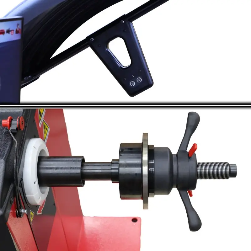 Masina echilibrat roti 3D SELTECH ST8155 automata, 220V [4]