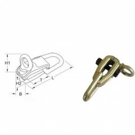 Mini clema de tractiune caroserii, 3T [2]